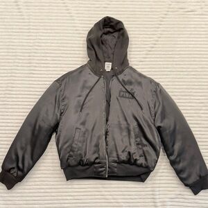 Victoria's Secret PINK Black Bomber jacket